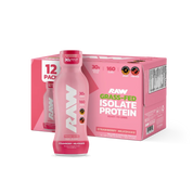 RAW Nutrition Protein Isolate RTD - Strawberry Milkshake Raw Nutrition