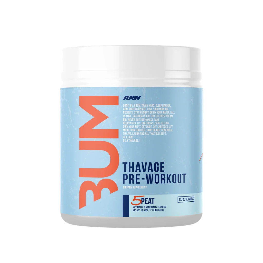 cbum thavage pre workout UK 5peat WELL-THY