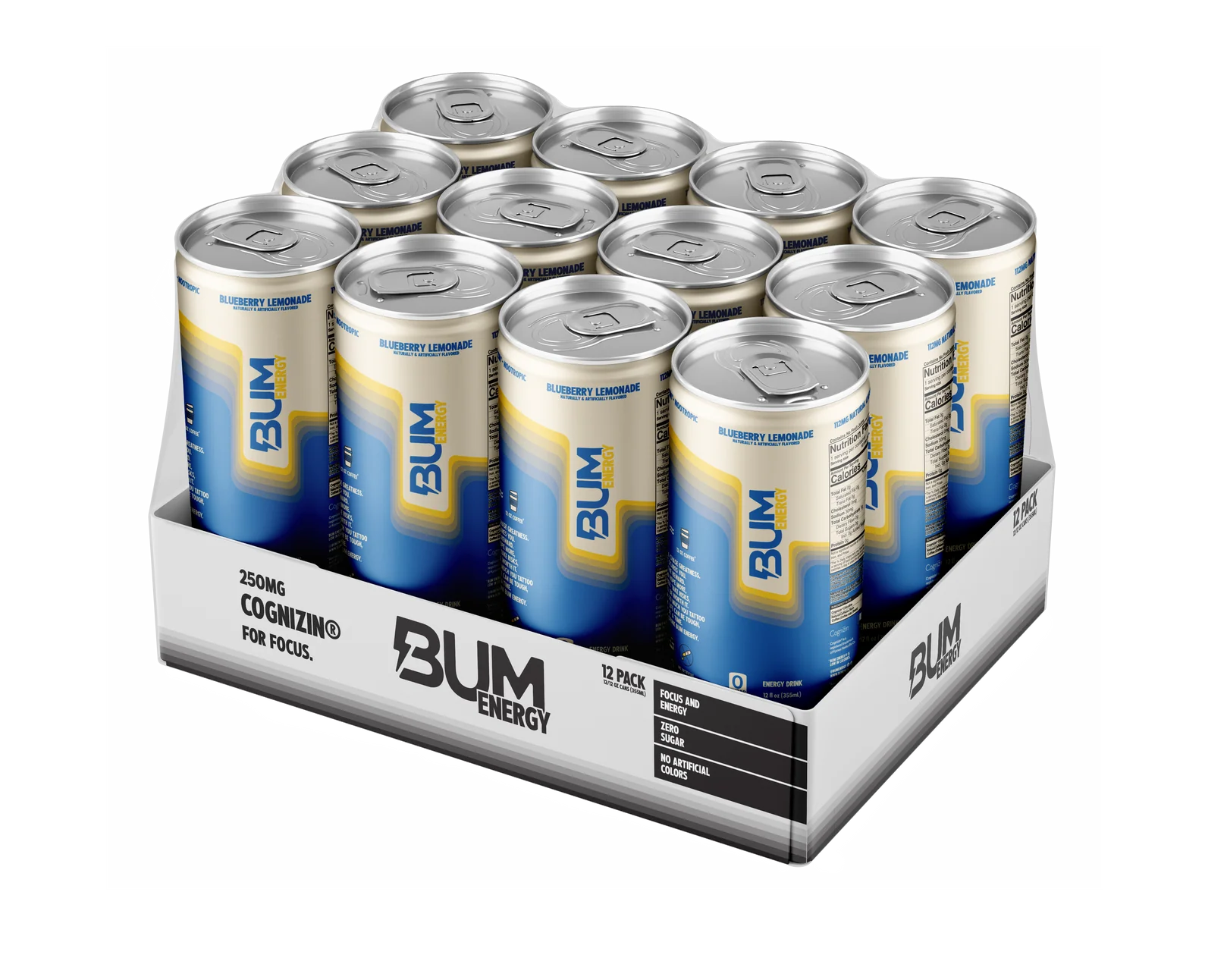 CBUM Energy Drink -  Blueberry Lemonade