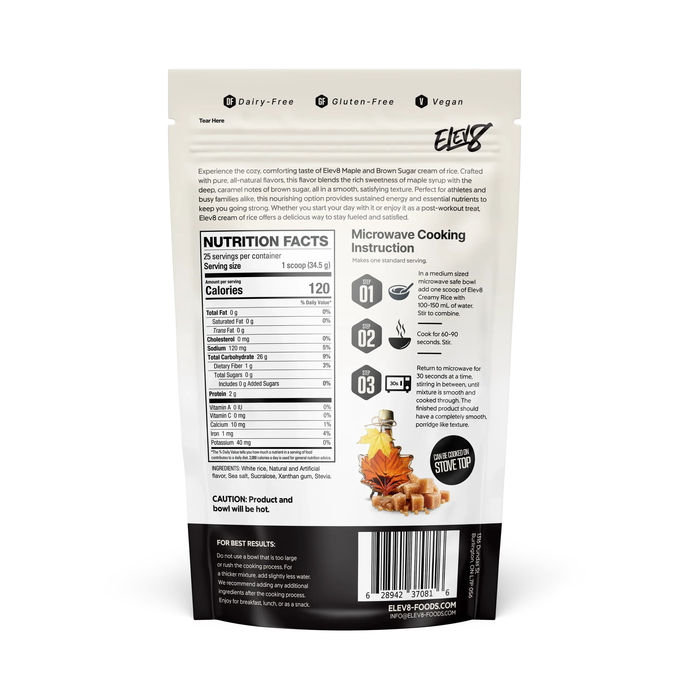 Maple & Brown Sugar - Elev8