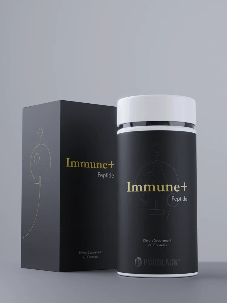 Purblack Immune+ Peptide Capsules for immune resilience and respiratory support