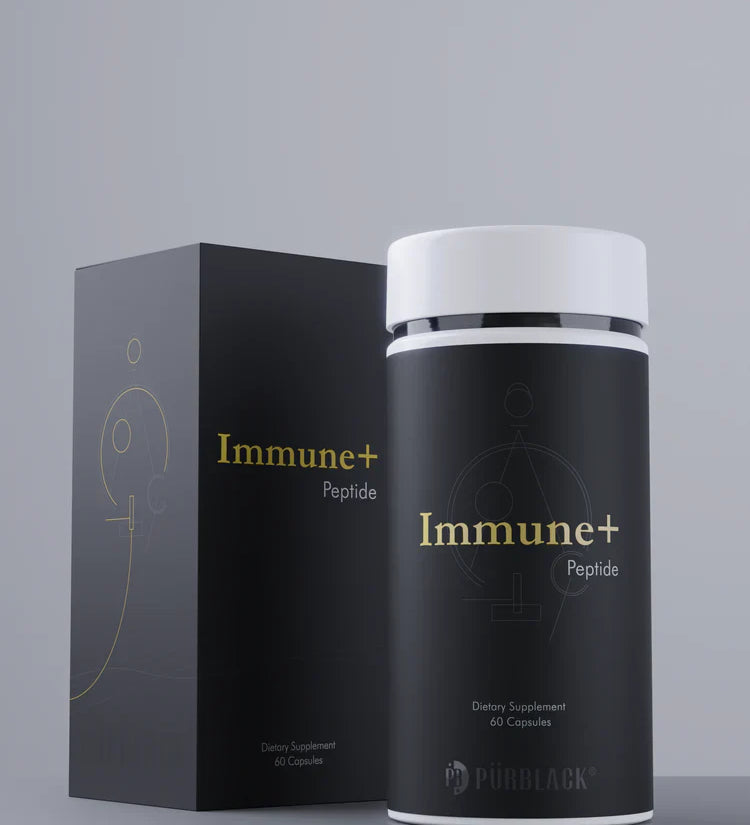Purblack Immune+ Peptide Capsules for immune resilience and respiratory support