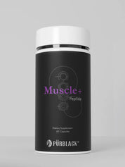 Purblack Muscle+ Peptide Capsules for muscle recovery and strength
