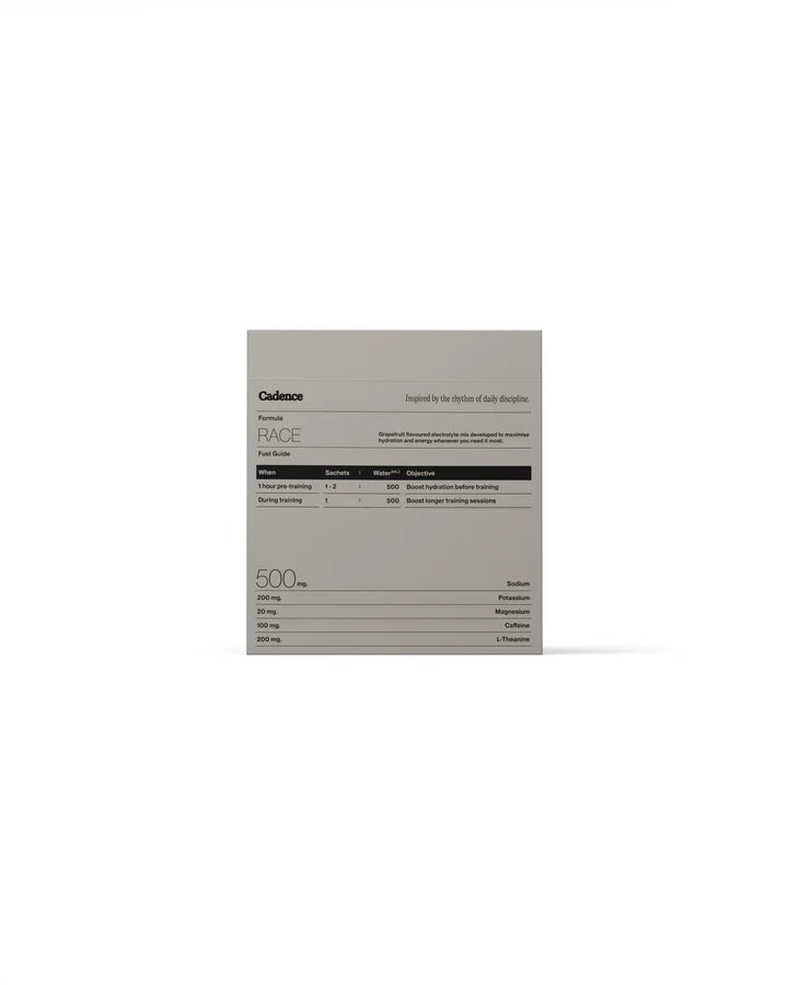 Cadence Race Energy Hydration Sachets - Grapefruit