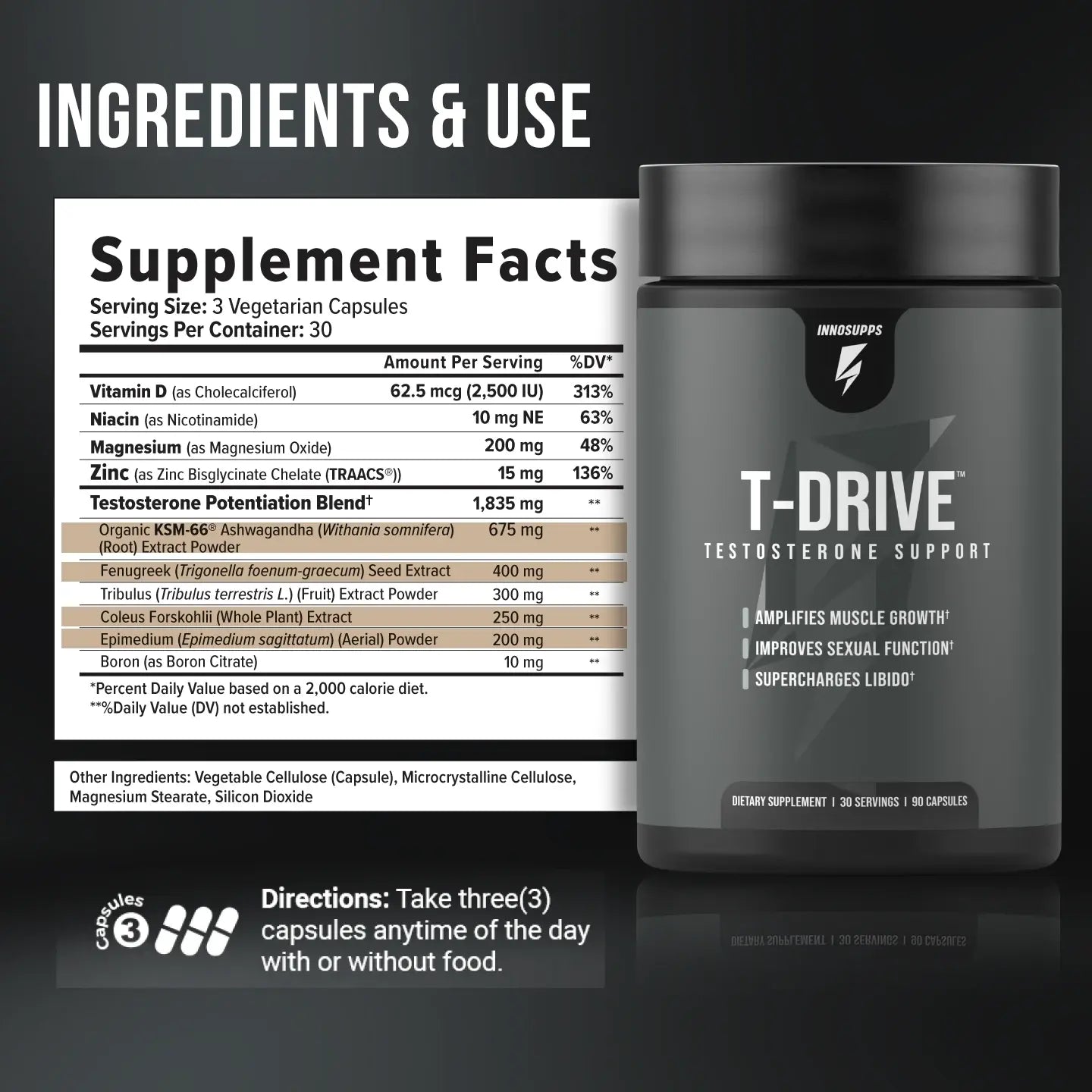 Innosupps t-drive