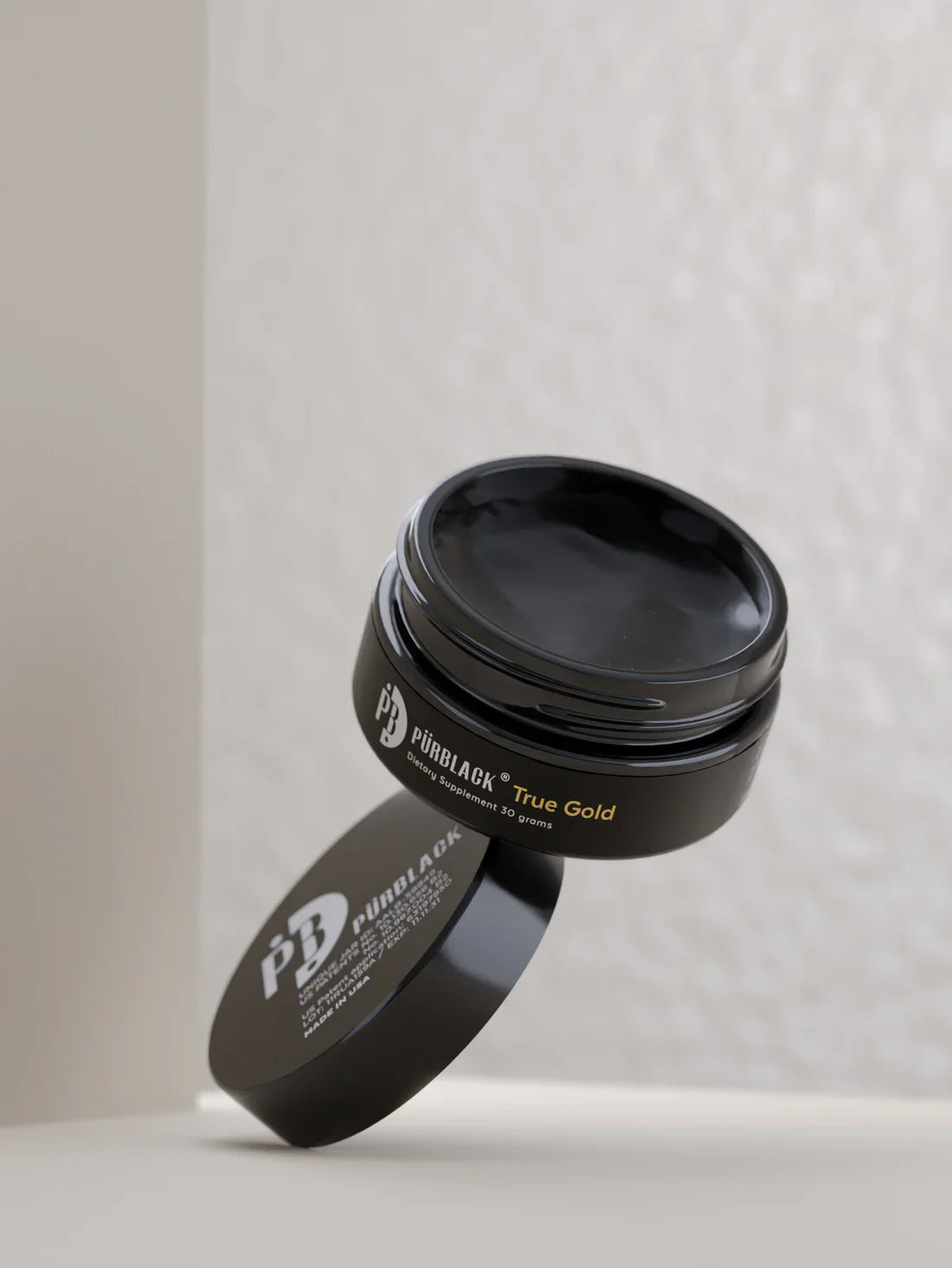 Pürblack Shilajit Resin with True Gold 555 PPM | Premium Shilajit | 30g
