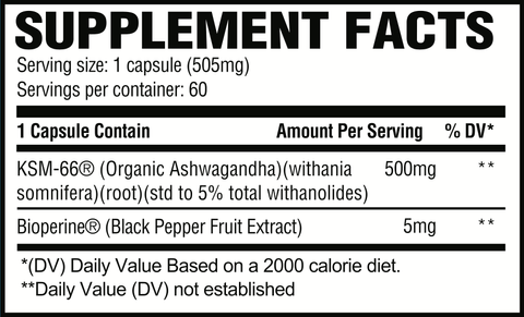 Ashwagandha KSM-66 - TRL NUTRITIONRevive MD