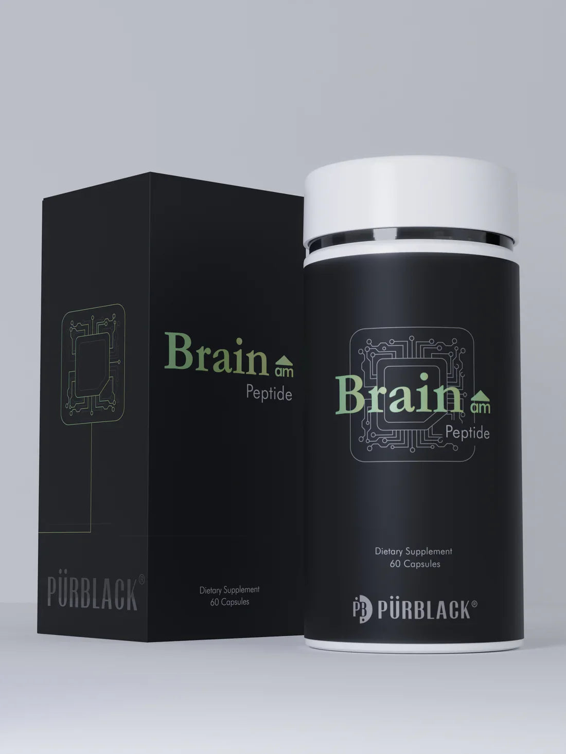 Pürblack BRAIN AM Peptide Capsules