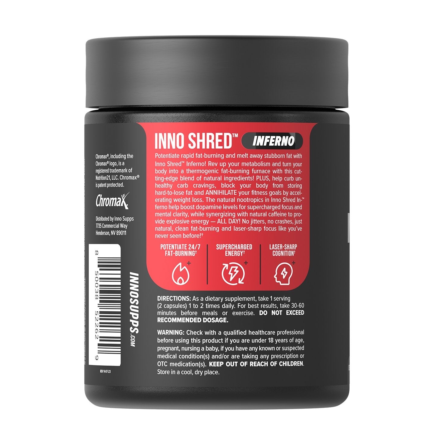 INNO SHRED INFERNO - TRL NUTRITIONInno Supps