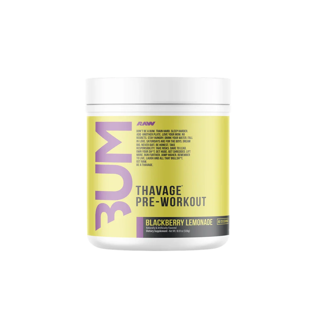 CBUM Thavage pre workout