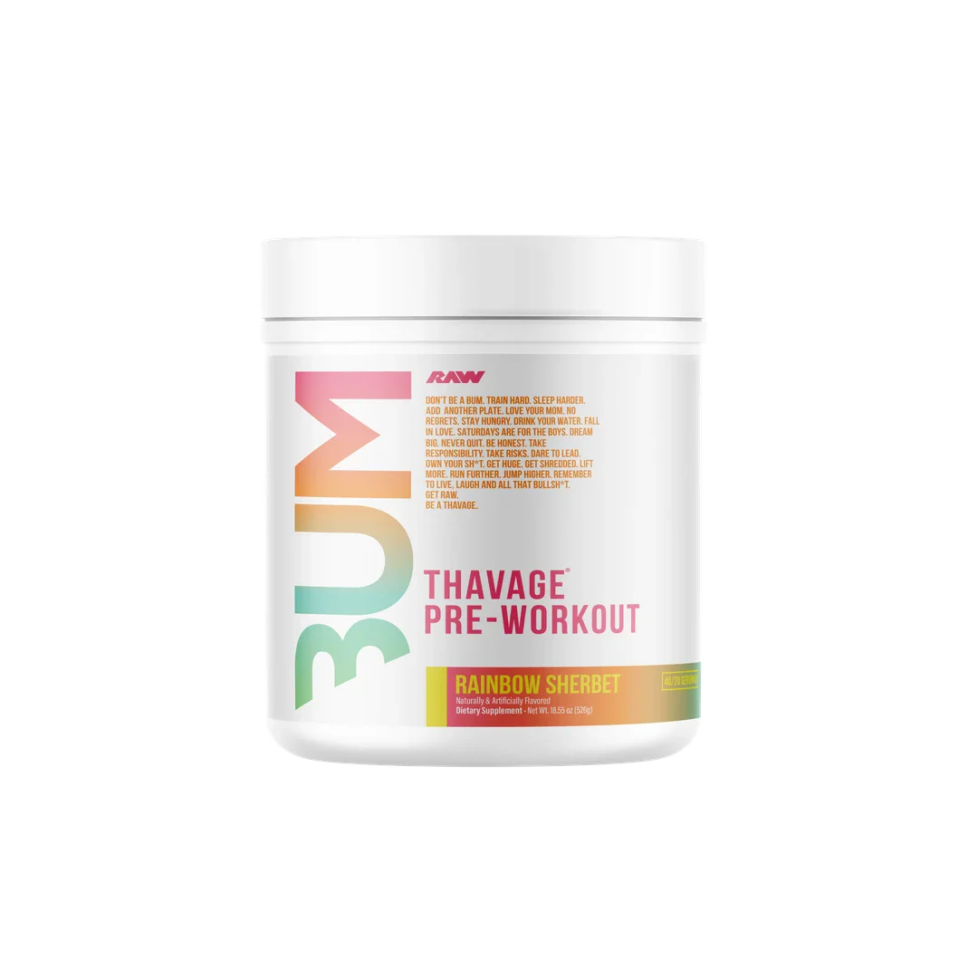 CBUM Thavage pre workout
